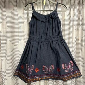 Denim A line dress